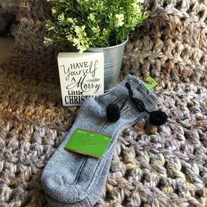 ❄️KATE SPADE POM POM SOCKS 🧦